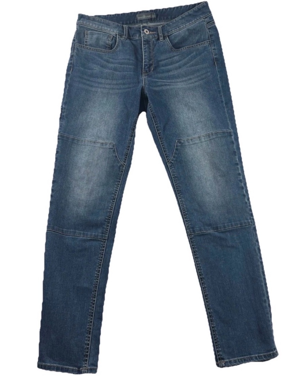 L.L. Bean BeanFlex Favorite Fit Carpenter Utility Jeans Women’s size 8